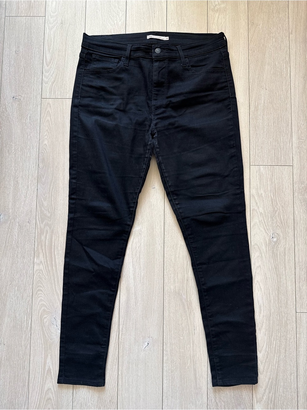 Levi’s 720 High Rise Super Skinny Women's Jeans Black Size 32
